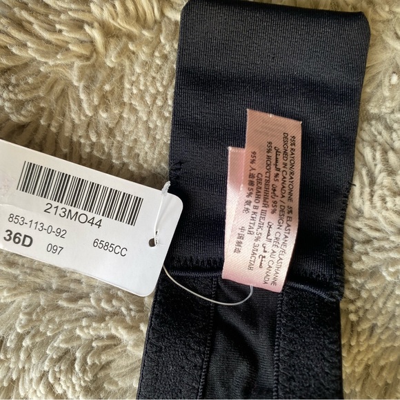 la Vie en Rose Black and White underwire Bra - Picture 8 of 9